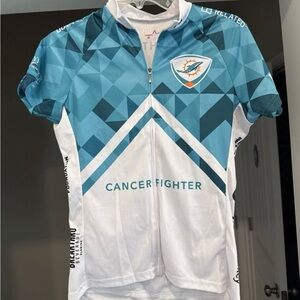 DCC VII 2017 Dolphins Cancer Challenge Cycling Jersey Medium